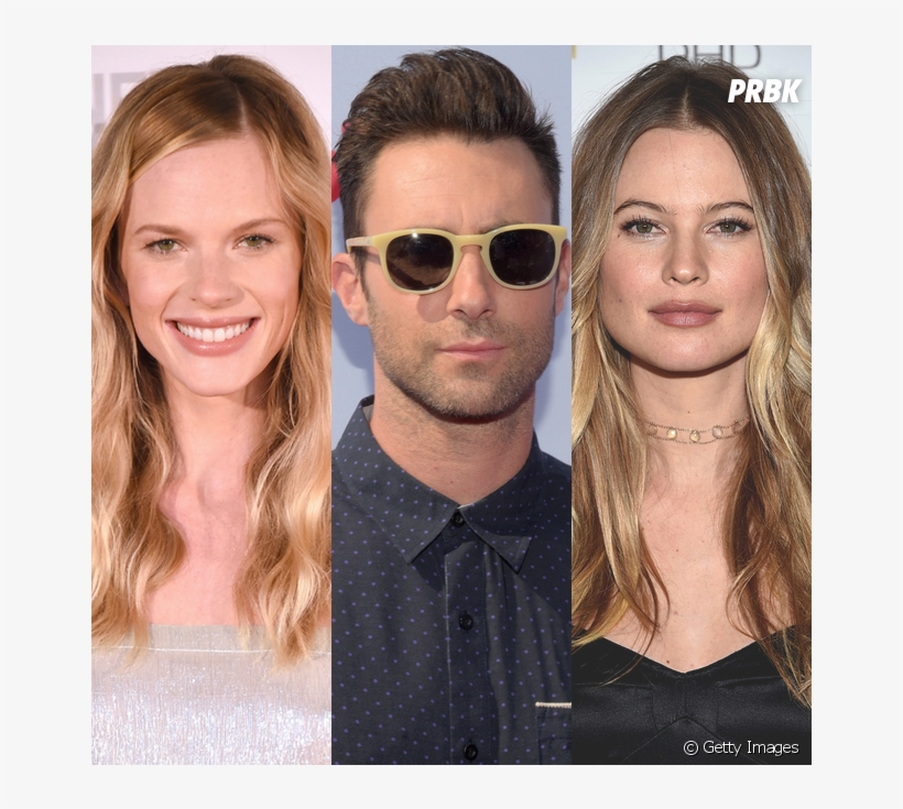 Antes De Behati Prinsloo, Adam Levine, Vocalista Do - Anne Vyalitsyna E Behati Prinsloo, transparent png download