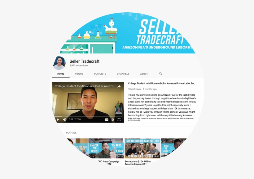 Seller Tradecraft Youtube Image - Flyer, transparent png download