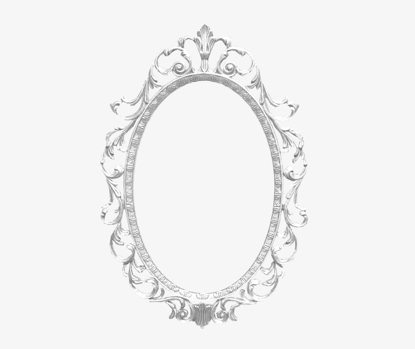 Zoom Dise O Y Fotografia Espejo Vintage Clipart Png - Beauty And The Beast Inspired Enchanted Mirror Necklace, transparent png download