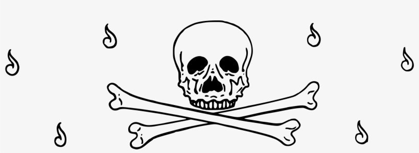 This Free Icons Png Design Of Skull And Cross-bone, transparent png download