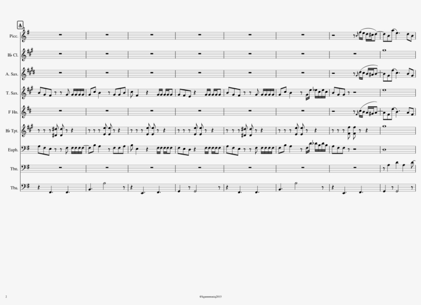 Say It Sheet Music Composed By Kenneth Gunner 2 Of - Sheet Music, transparent png download