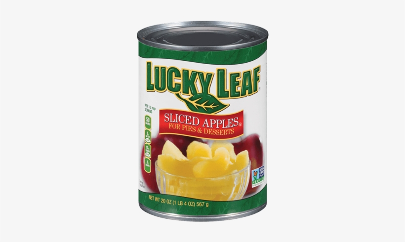 Savory Italian Meatloaf - Lucky Leaf Sliced Apples - 20 Oz, transparent png download