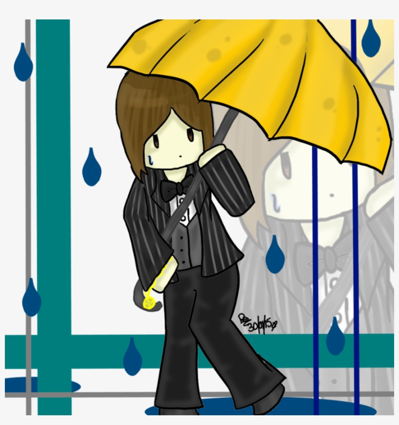 Rainy Rain Make It Wash Away By Bakacold-d8g1rmz - Cartoon, transparent png download