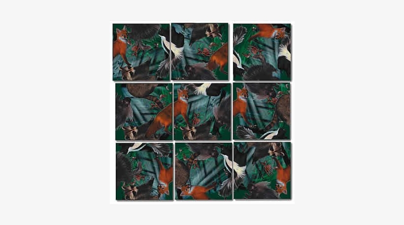 Scramble Squares - Forest Animals - B Dazzle Scramble Squares: Forest Animals ..., transparent png download