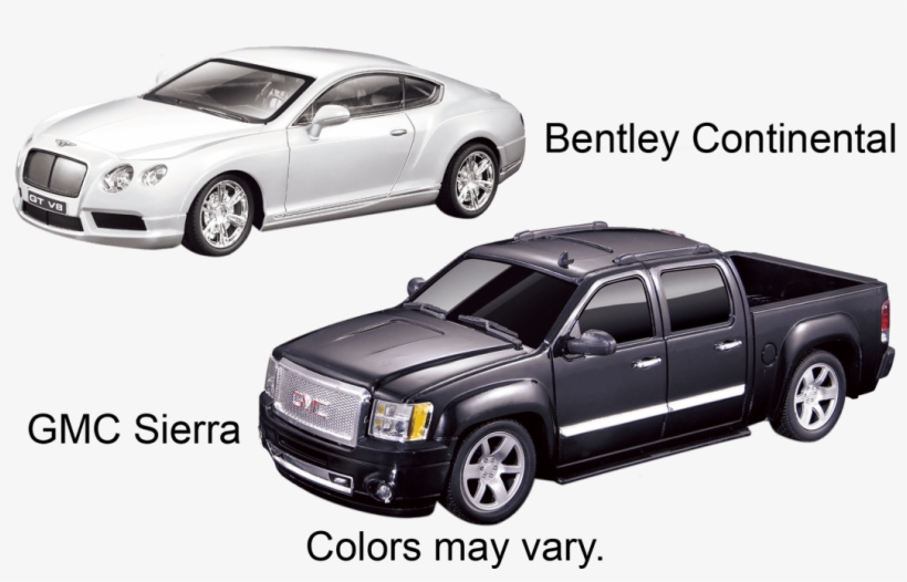Braha Bentley Gt V8 1:24 R/c Car White, transparent png download