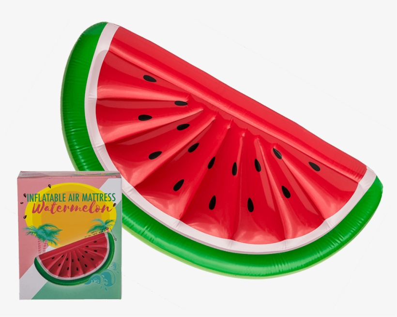 Inflatable Air Mattress - Inflatable Half Watermelon Slice Pool Float Lounger, transparent png download