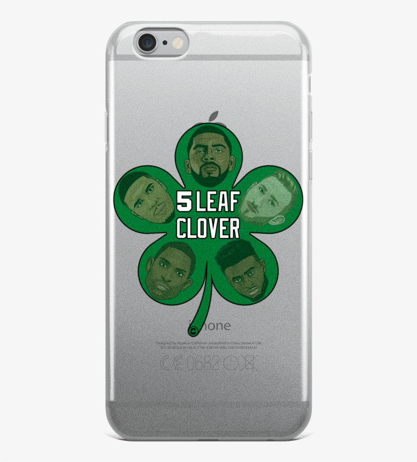 5 Leaf Clover Boston Starters Nickname Iphone Case - Iphone 7 Clear Case Ultra Thin Tpu Cover Protective, transparent png download