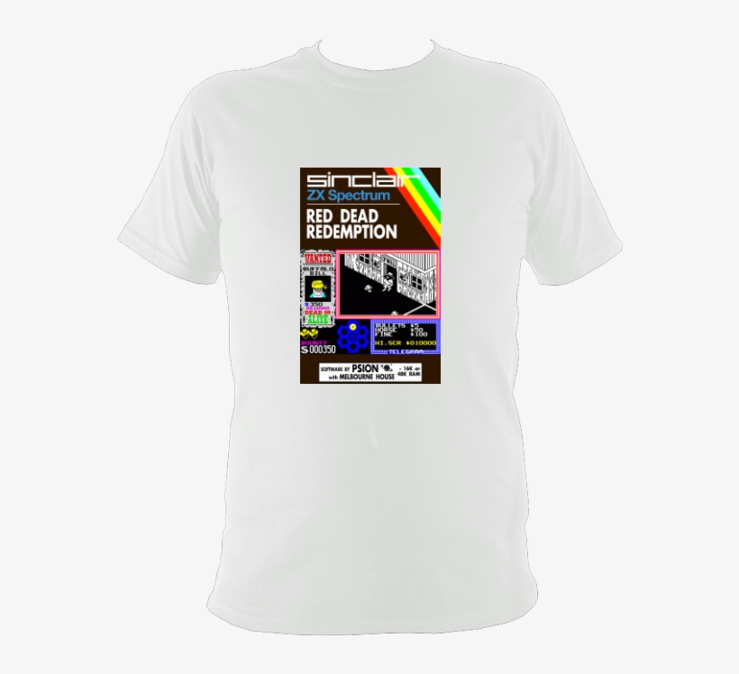 Sinclair 'psion Red Dead Redemption' Super Soft T-shirt - Graphic Design, transparent png download