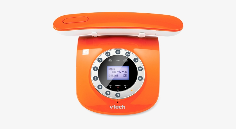 Inspired By The Classic Corded Rotary Telephone, The - Vtech Retro Cordless Phone, transparent png download
