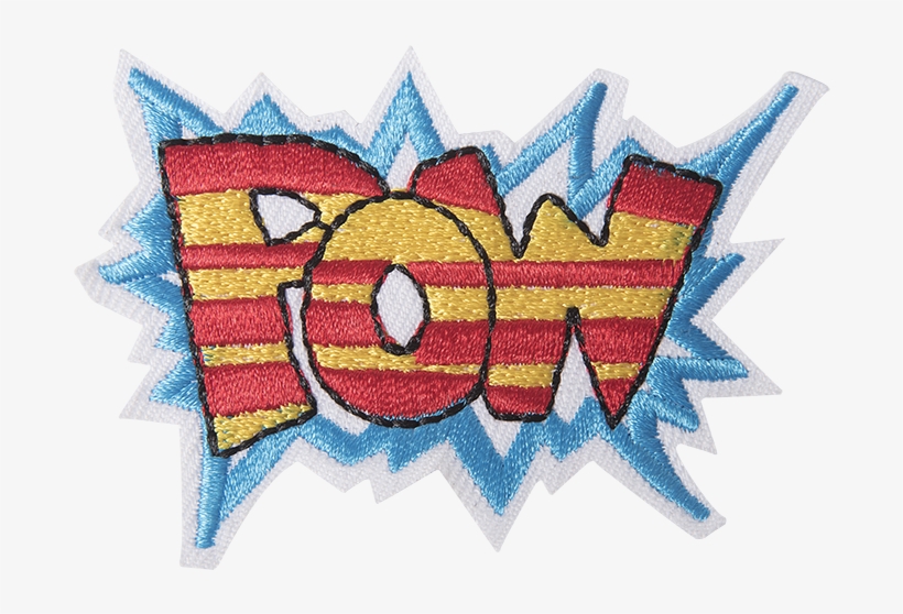 Comic Red Yellow Pow - Yellow, transparent png download