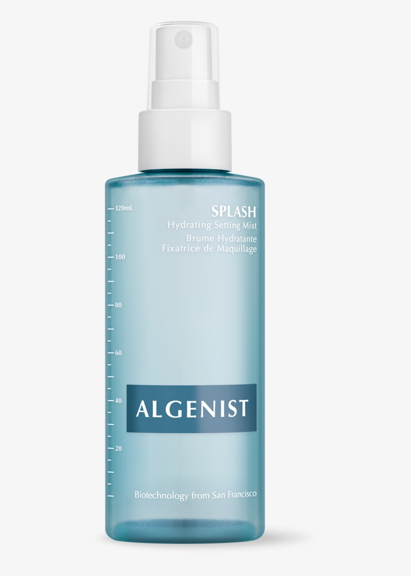 Splash Hydrating Setting Mist - Algenist Splash Hydrating Setting Mist, transparent png download
