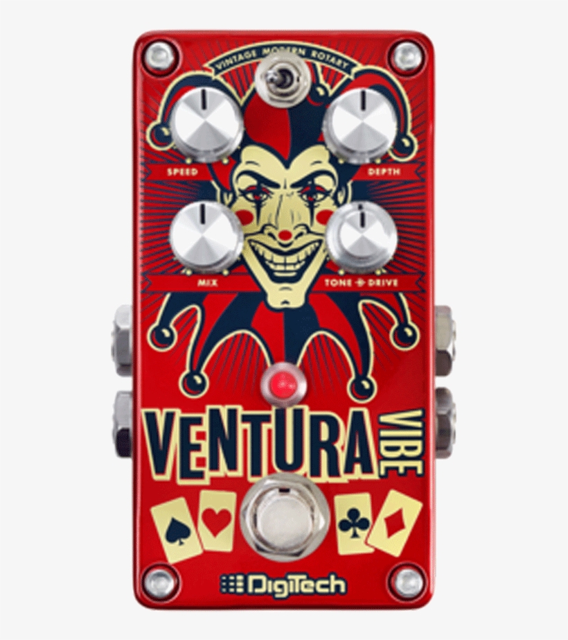 Digitech Ventura Vibe Rotary Vibrato Pedal - Digitech Ventura Vibe Rotary/vibrato Pedal, transparent png download