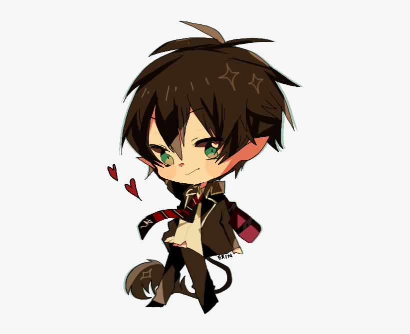Ao No Exorcist By Relxion-sama - Rin Okumura Chibi Png, transparent png download