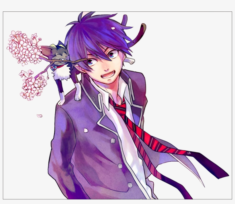 Rin Okumura - Синий Экзорцист Рин Чернышь, transparent png download