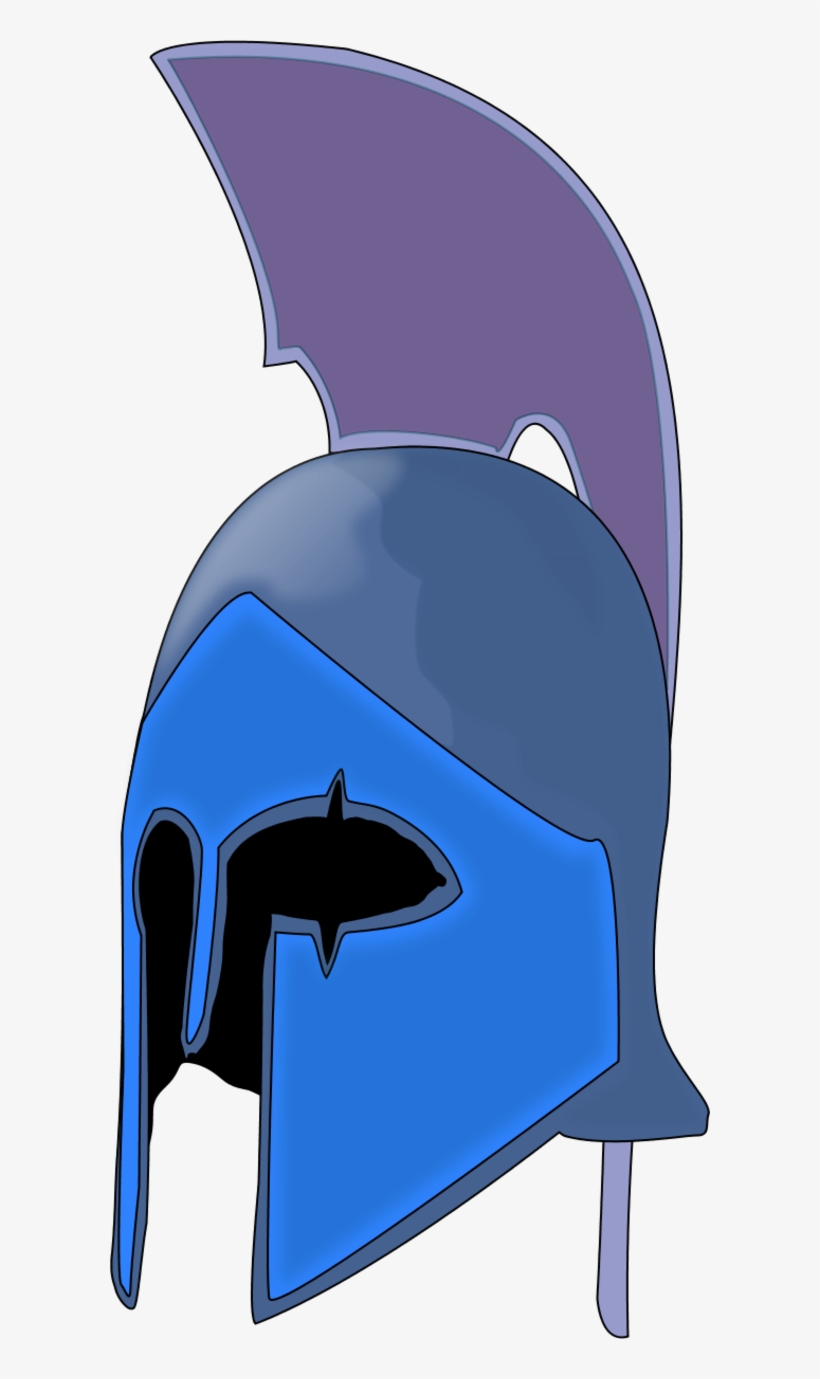 Vector Clip Art - Greece Helmets Clipart, transparent png download