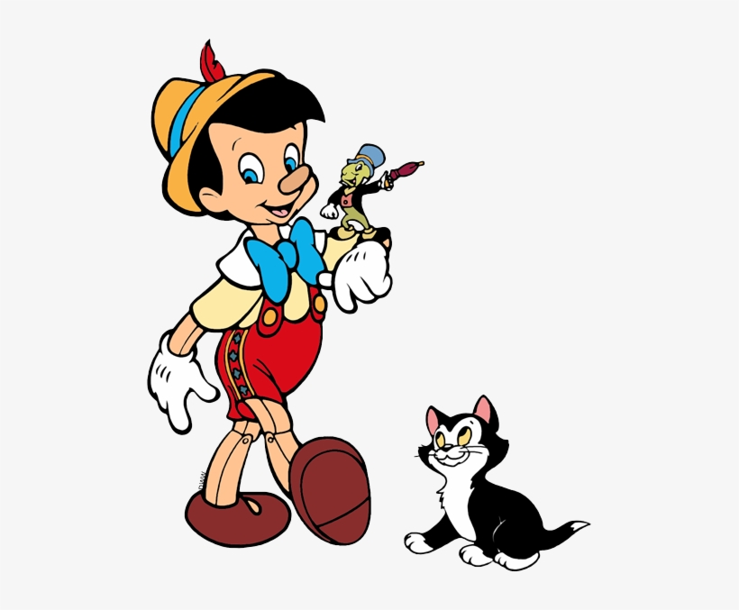 #pinocchio, #jiminycricket, #figaro - Pinnochio, transparent png download