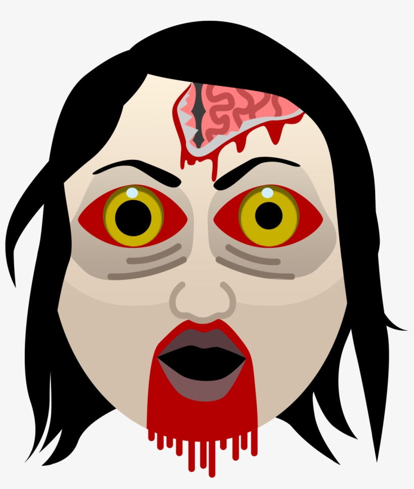 Walking Dead Zombie Dailydot - Cannibal Emoji, transparent png download