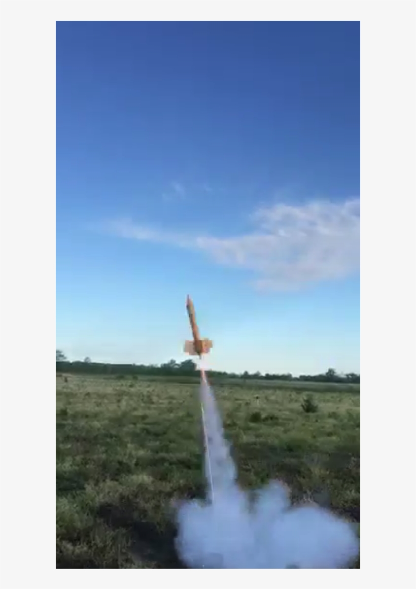 The Vimana Model Rocket Launches Near Columbia, Mo - Missile, transparent png download