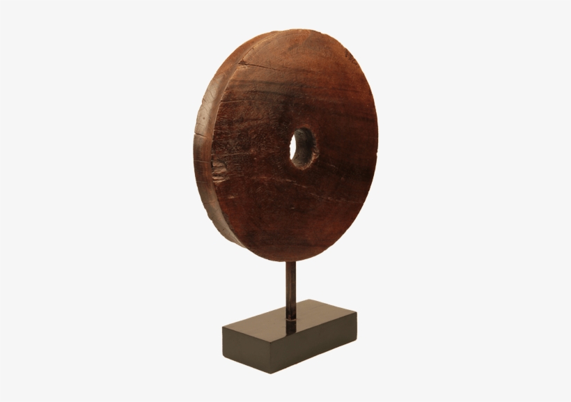 Vintage Teakwood Pulley Sourced From An Old Ship - Sonja Landweer, transparent png download