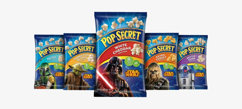 Popsecret Prepopped Bags - Star Wars Popcorn Pop Secret, transparent png download