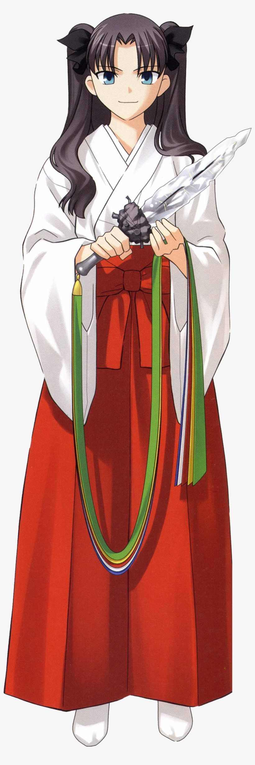 Rin Miko - Rin Tohsaka Miko, transparent png download