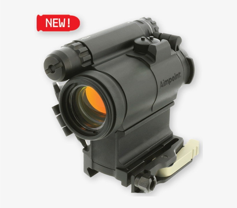 Aimpoint 200386 Ap Compm5 Red Dot Sight 2 Moa Lrp Mount - Aimpoint Comp M5, transparent png download