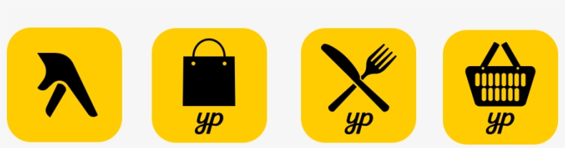 Yellow Pages App Icons Version 3 By Loogart - Application Software, transparent png download