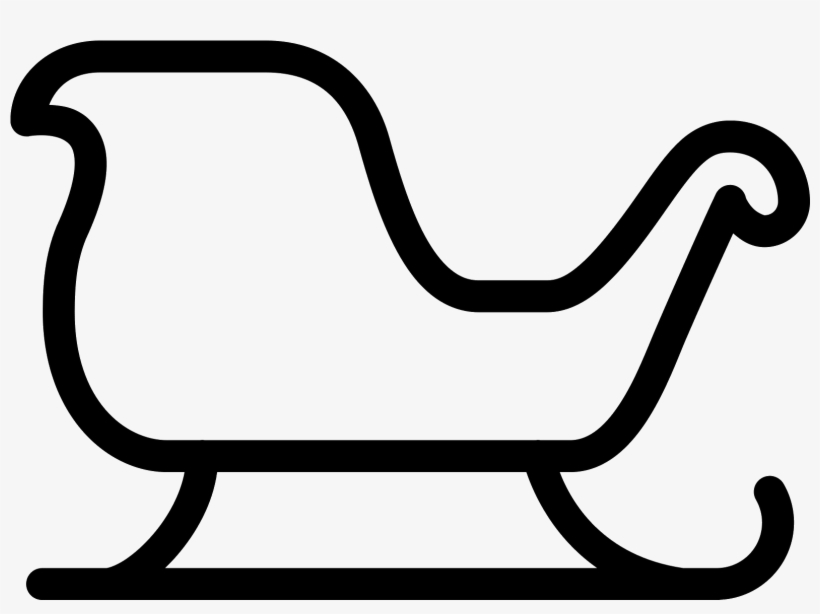 This Is Very Reminiscent Of Santa's Sleigh - Sled, transparent png download