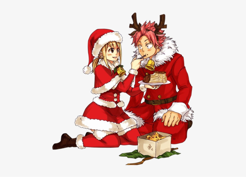 Lucy Heartfilia Christmas, transparent png download
