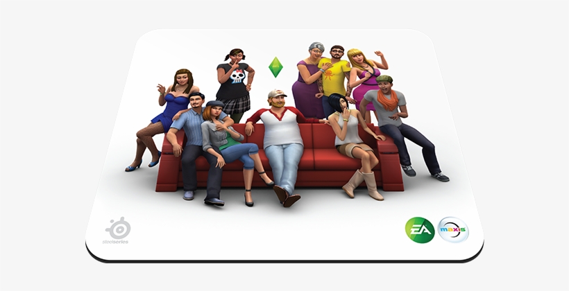 Steelseries Qck Sims 4, transparent png download