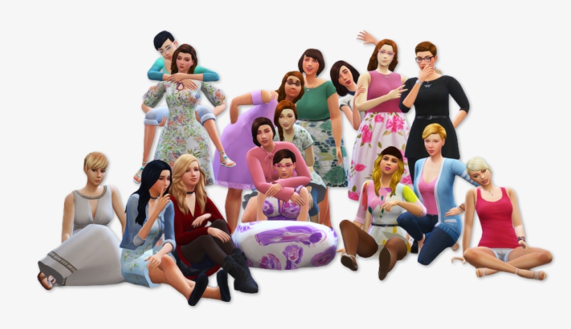 The Plumbob Tea Society - Human, transparent png download