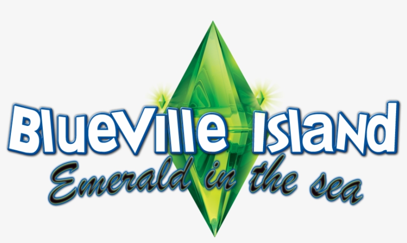Blueville Island Rc - Sims 3 Plumbob, transparent png download
