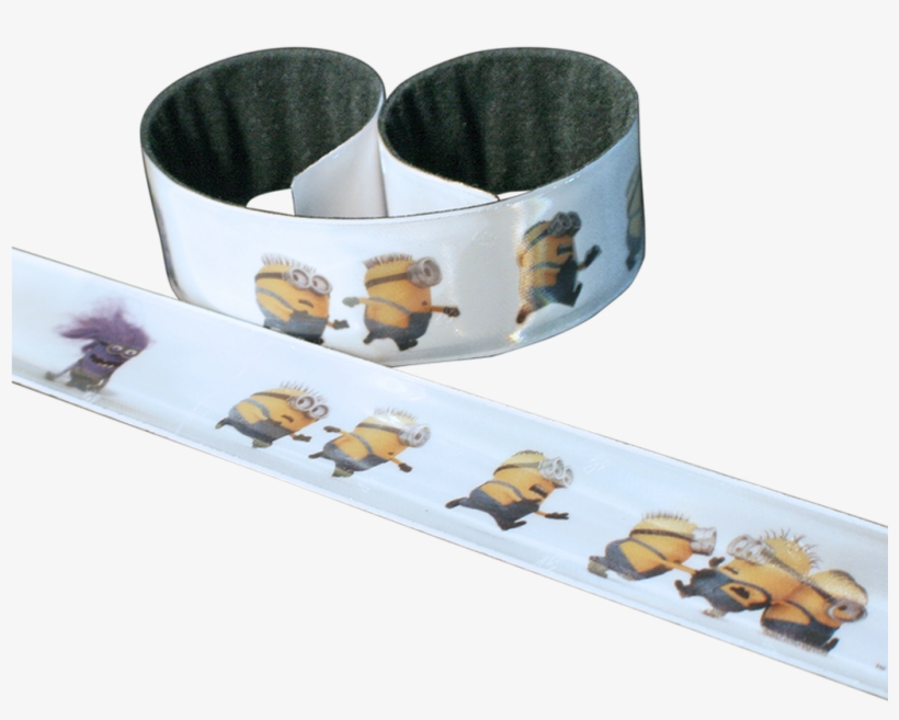 Reflective Slap Wrap - Refleks Slapwrap Fra Softreflector - Minions Og Evil, transparent png download