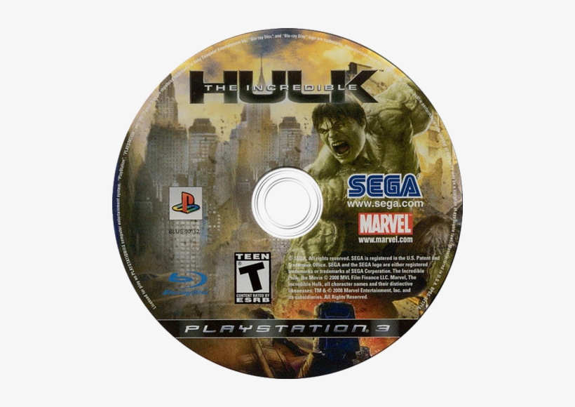The Incredible Hulk Ps3 Disc - Software Pc Game - Der Unglaubliche Hulk (pc) Pc-game, transparent png download
