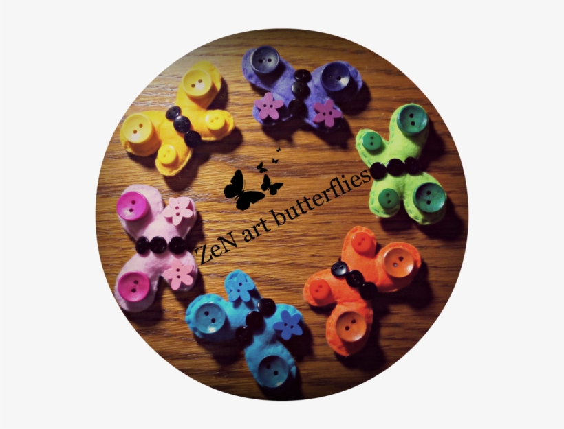 Let's Make Cute Butterflies - Circle, transparent png download