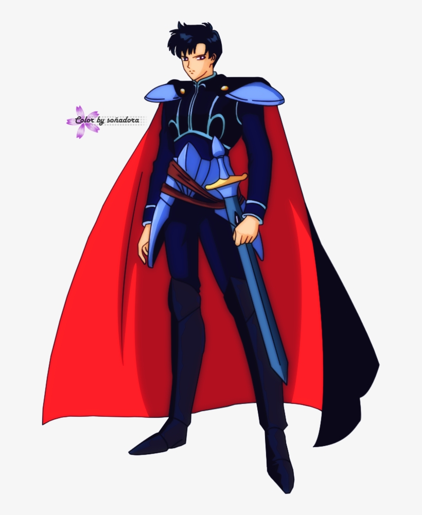 Lineart Endymion Color By Karenpa On Deviantart - Tuxedo Mask Prince Endymion, transparent png download