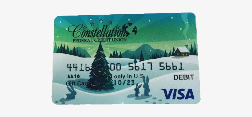 Constellation Fcu Gift Cards - Credit Card, transparent png download