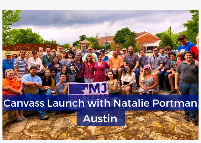Canvass Launch With Natalie Portman And Swing Left, transparent png download