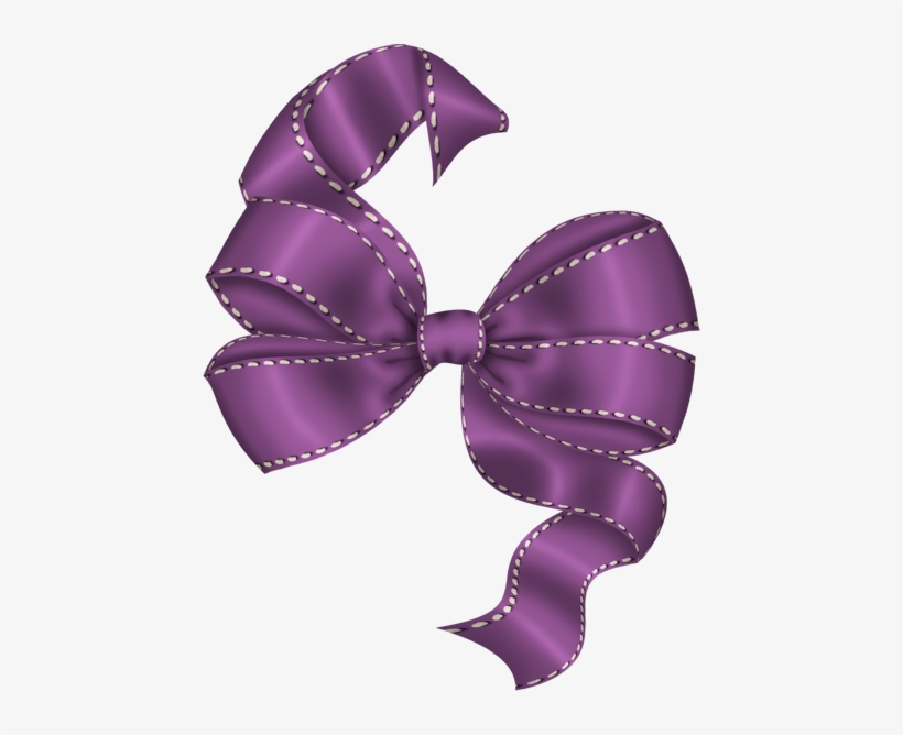 Gifs - Lazos - Lovely Ribbon Clipart Borders, transparent png download