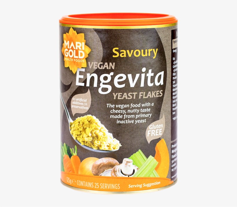 Engevita Yeast Flakes - Engevita Yeast Flakes - Nutritional Yeast - 125g, transparent png download