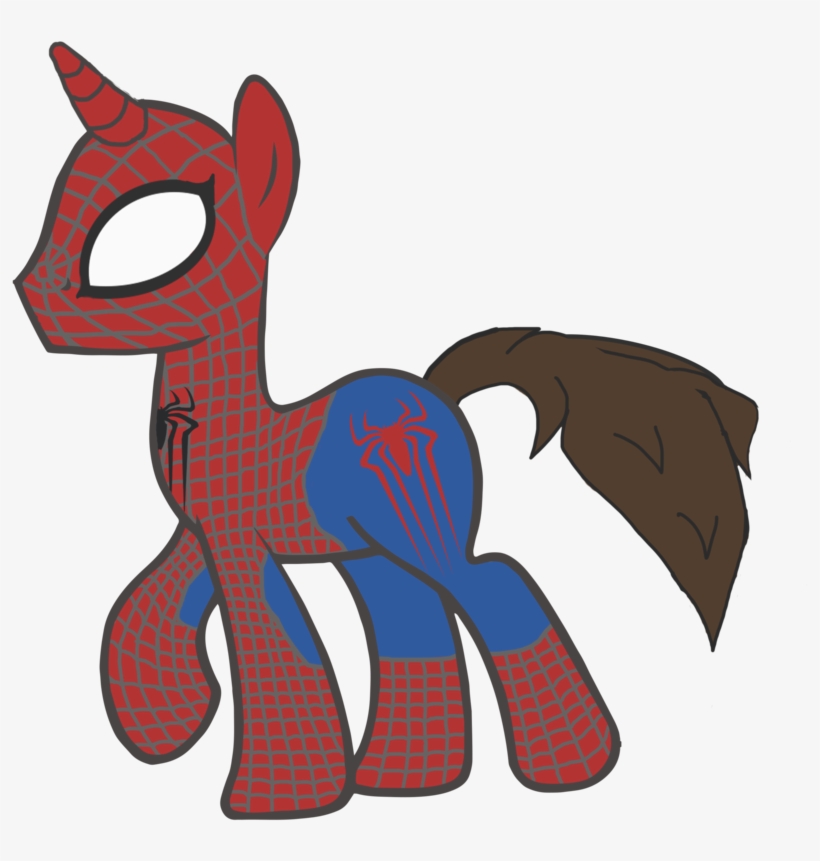 Amazing Spider Man 2, Artist - Spiderman As A Unicorn, transparent png download
