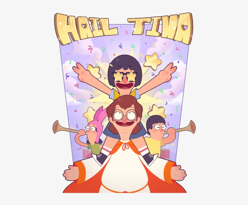 All Hail Tina - Bob's Burgers, transparent png download