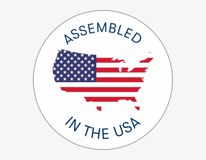 Assembled In The Usa Seal - United States Of America Country Flag, transparent png download