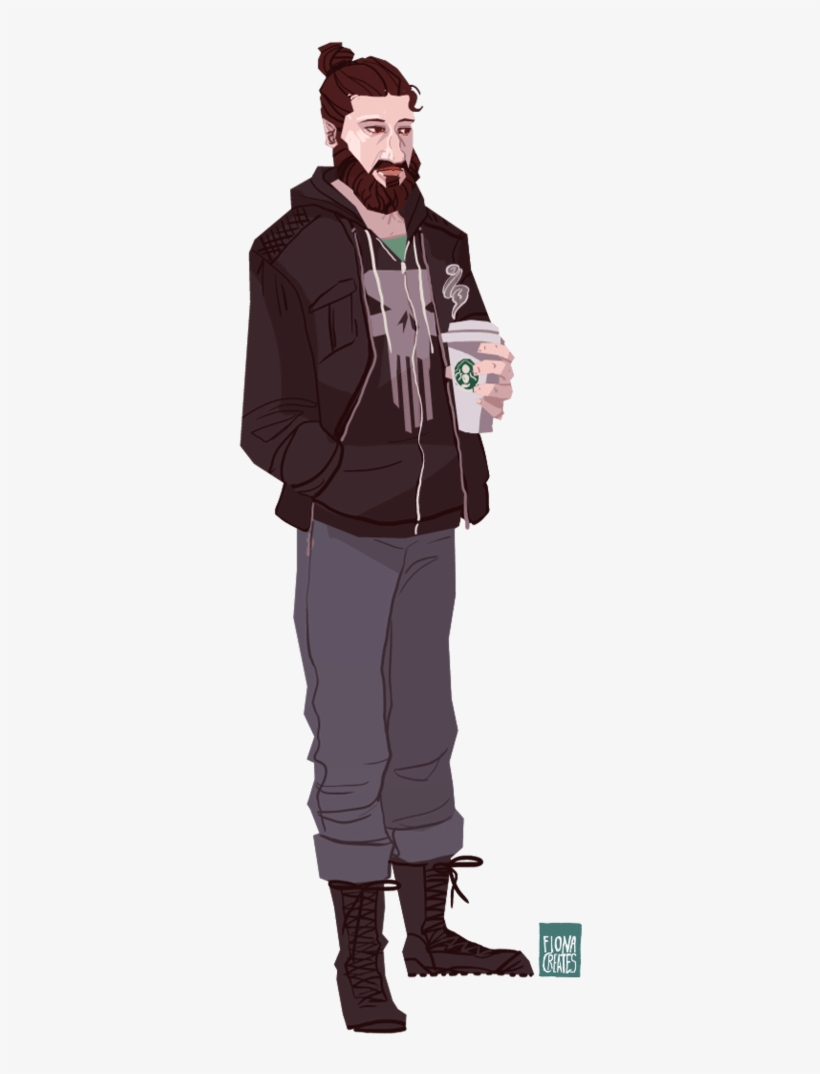 Tv And Movie News Iconic Marvel Characters Redesigned - Netflix Punisher Hipster, transparent png download