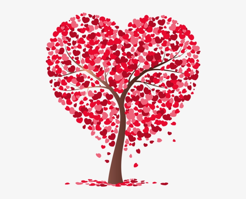 Heart Tree Transparent Png Image - Heart Tree Transparent, transparent png download