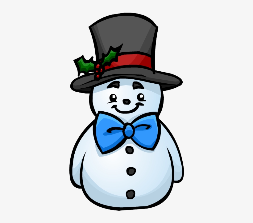 Top Hat Snowman Furniture Icon Id 587 - Snowman With Top Hat, transparent png download