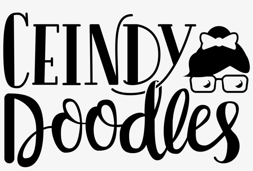Ceindy Doodles - Calligraphy, transparent png download