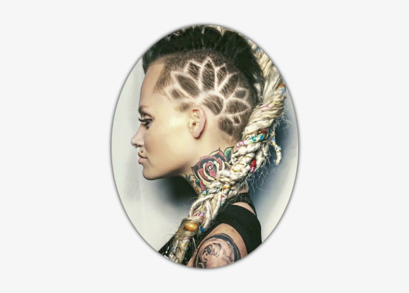 Female Dread Mohawk, transparent png download