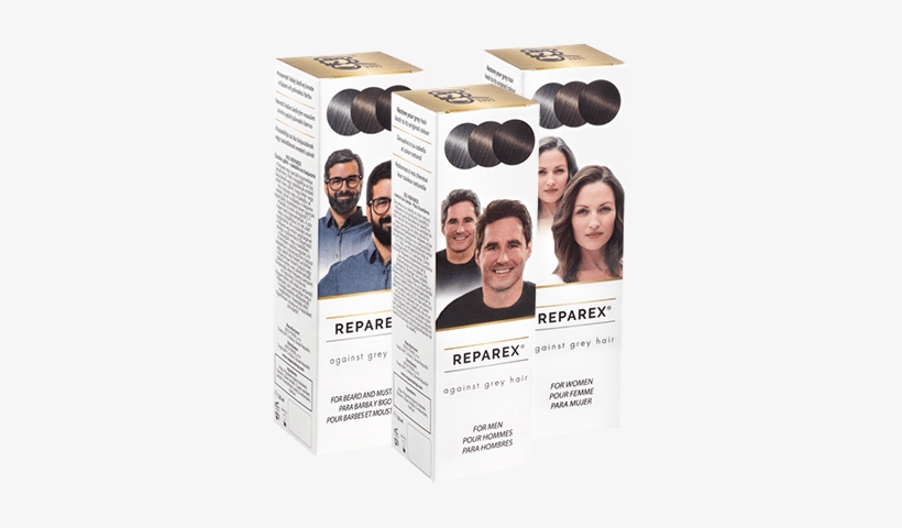 Reparex Against Grey Hair - Gray Hair Treatment Formula For Women - Natural Hair, transparent png download