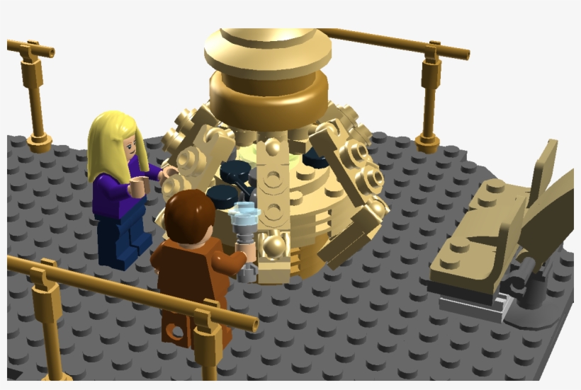 Doctor Who - Lego 10th Doctor Tardis, transparent png download